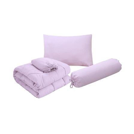 ชุดผ้าปูที่นอน 3.5 ฟุต (ชุด 4 ชิ้น) HOME LIVING STYLE MULTICURVE สี PURPLE_2