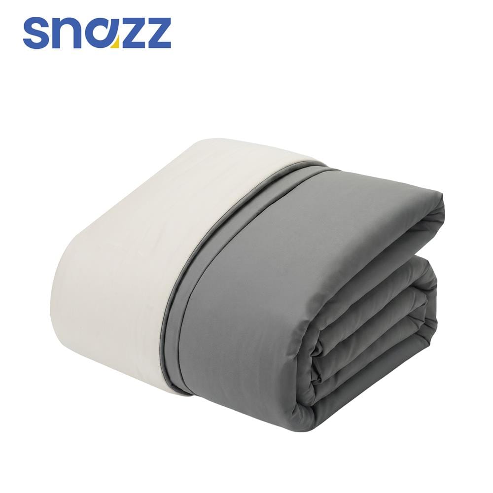 ผ้านวม SNAZZ CURTIS 70x90 นิ้ว สี GREY