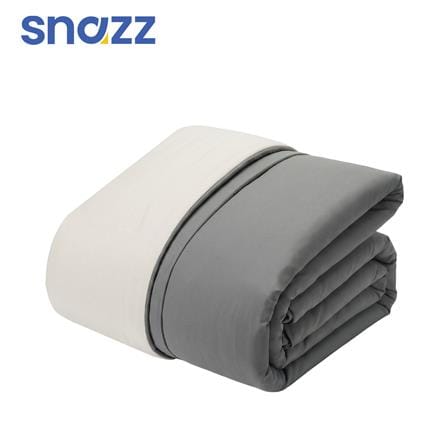 ผ้านวม SNAZZ CURTIS 70x90 นิ้ว สี GREY_0
