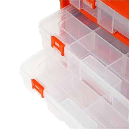 กล่องเก็บอะไหล่ 3 ช่อง MATALL MW-1803 สีดำส้ม_4