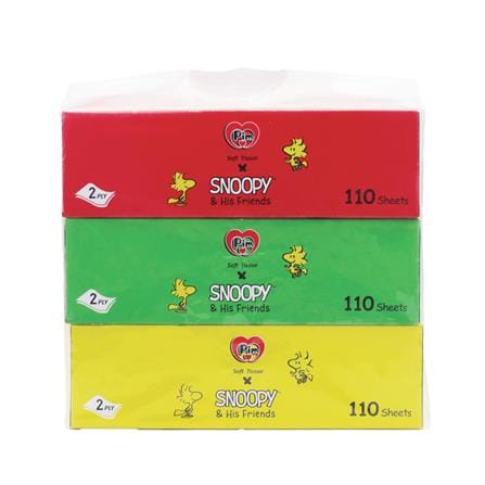 กระดาษเช็ดหน้า PIM SNOOPY BOX (แพ็ก 3 ชิ้น)_0