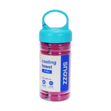 ผ้าขนหนู SNAZZ COOLING AERODRY 30x100 ซม. สี RED_3