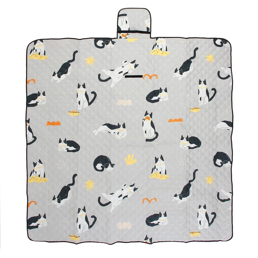 เสื่ออเนกประสงค์ SNAZZ MEO 195x195 ซม. สีเทา
