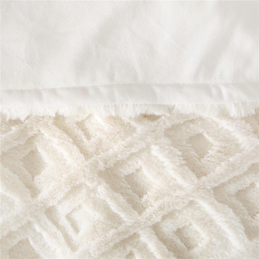 ผ้าห่ม BENETTA DIAMOND 70x90 นิ้ว สี BEIGE