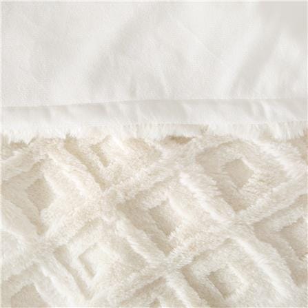 ผ้าห่ม BENETTA DIAMOND 70x90 นิ้ว สี BEIGE_1