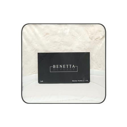 ผ้าห่ม BENETTA DIAMOND 70x90 นิ้ว สี BEIGE_2