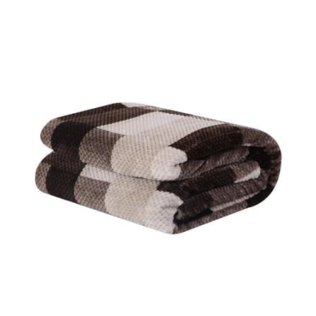 ผ้าห่ม HOME LIVING STYLE MOSAIC 60x80 นิ้ว สี BROW...