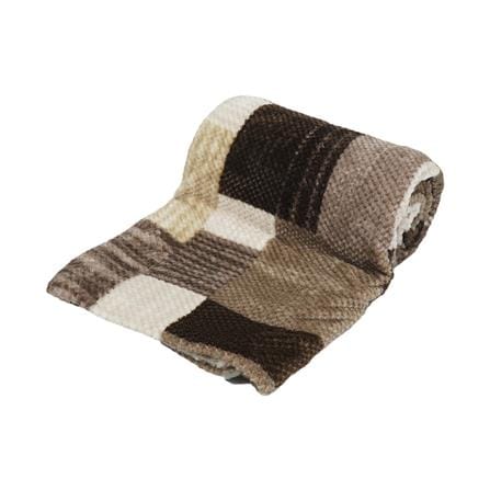 ผ้าห่ม HOME LIVING STYLE MOSAIC 60x80 นิ้ว สี BROWN_1