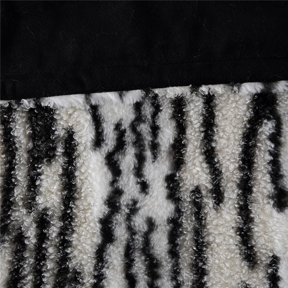 ผ้าห่ม BENETTA ONYX 70x90 นิ้ว สี BLACK & WHITE