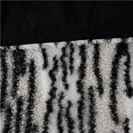ผ้าห่ม BENETTA ONYX 70x90 นิ้ว สี BLACK & WHITE_2