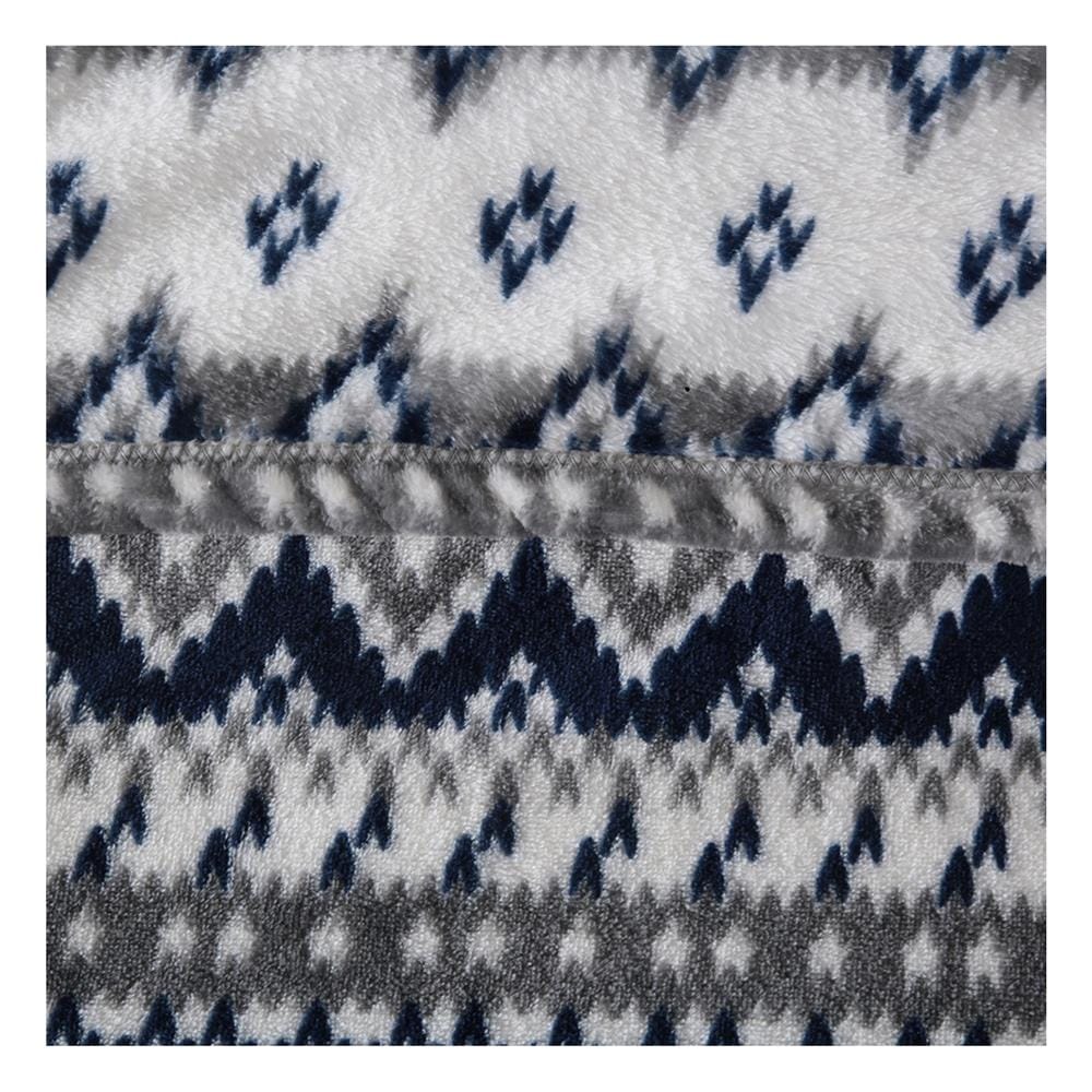 ผ้าห่ม HOME LIVING STYLE ARROW 60x80 นิ้ว สี NAVY & WHITE