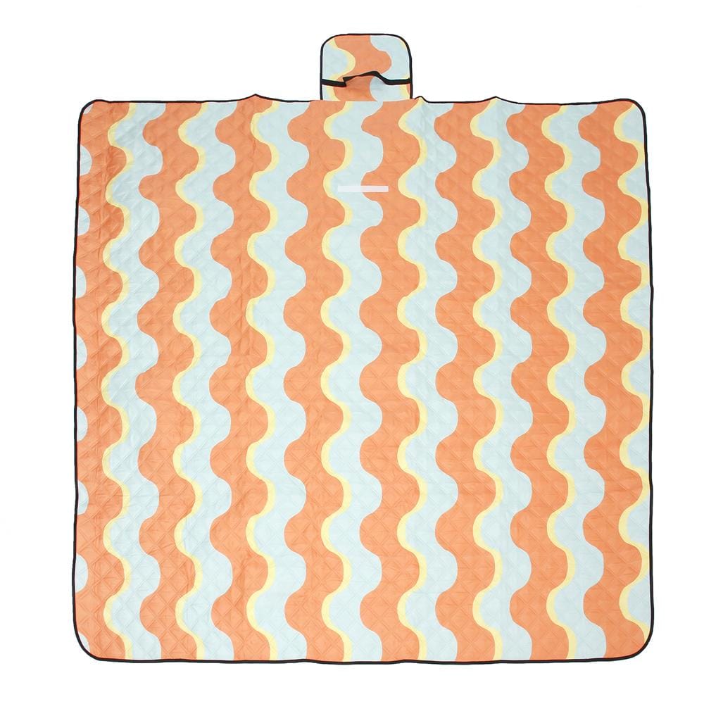 เสื่ออเนกประสงค์ SNAZZ ARIEL 195x195 ซม. สีส้ม