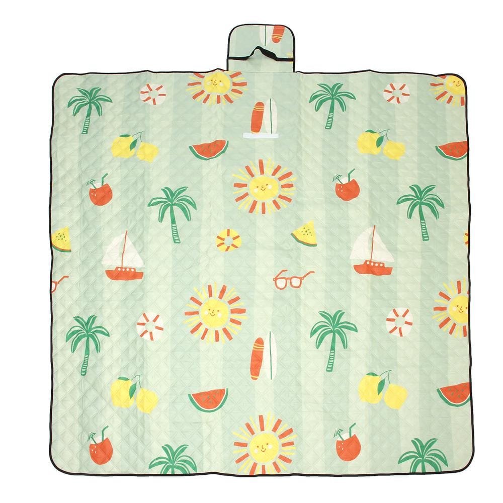 เสื่ออเนกประสงค์ SNAZZ SUMMER 195x195 ซม. สีเขียว