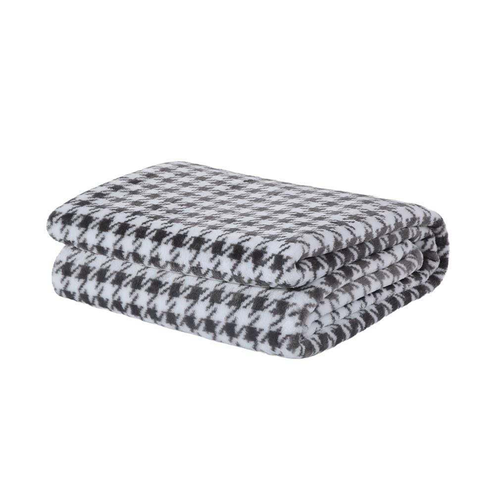 ผ้าห่ม HOME LIVING STYLE METRO 60x80 นิ้ว สี BLACK&WHITE