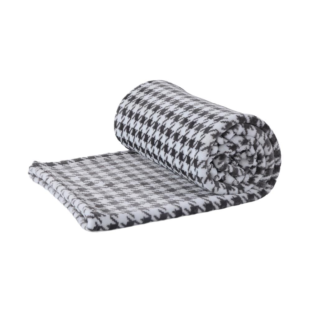 ผ้าห่ม HOME LIVING STYLE METRO 60x80 นิ้ว สี BLACK&WHITE