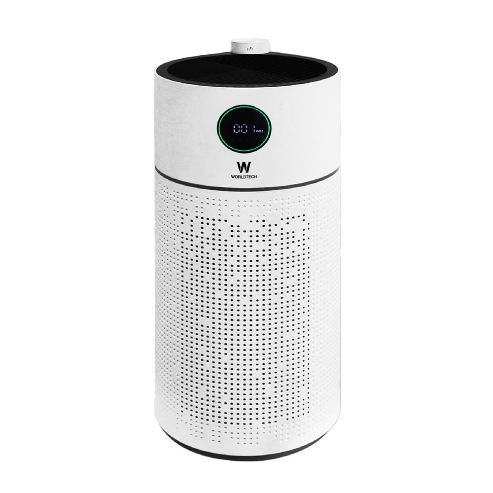 เครื่องฟอกอากาศ 70 ตร.ม. WORLDTECH WT-AP3408A สีขาว