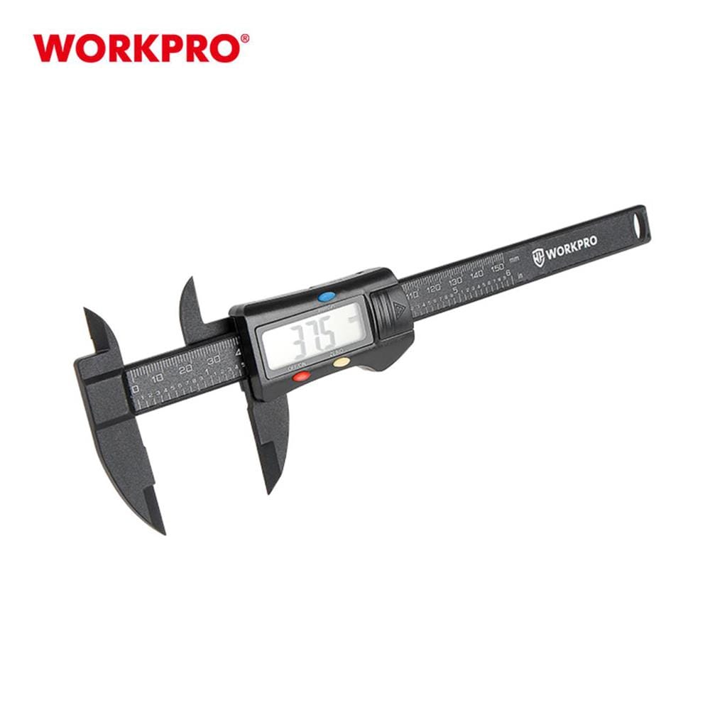 เวอร์เนียร์ดิจิตอลด้ามพลาสติก WORKPRO WP266001 150 มม.
