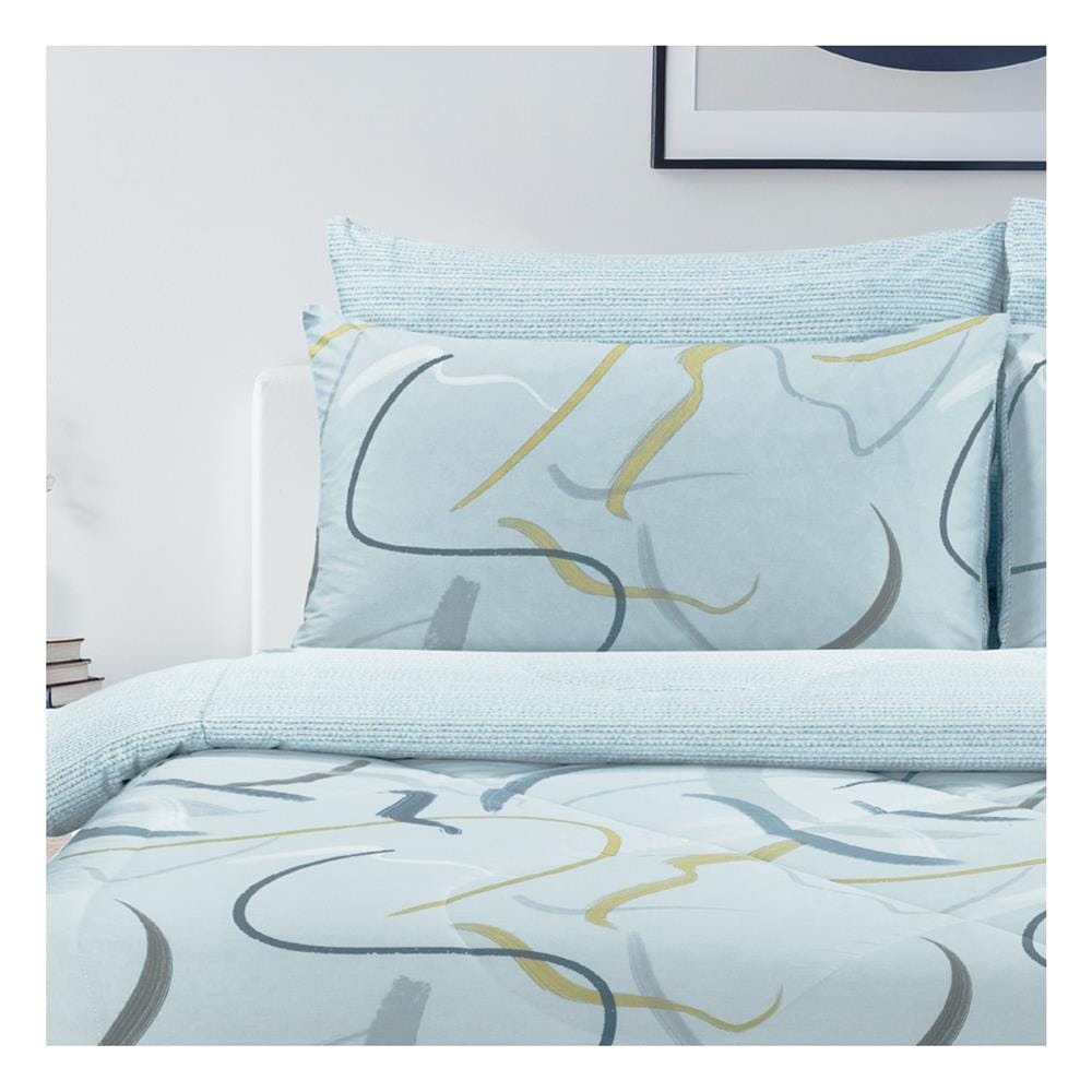 ชุดผ้าปูที่นอน 6 ฟุต (ชุด 5 ชิ้น) FROLINA COTTON BREEZE ONDARA CBDF011
