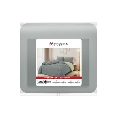 ชุดผ้าปูที่นอน 3.5 ฟุต (ชุด 4 ชิ้น) FROLINA MICROTEX DOVE LINEN SF038_4