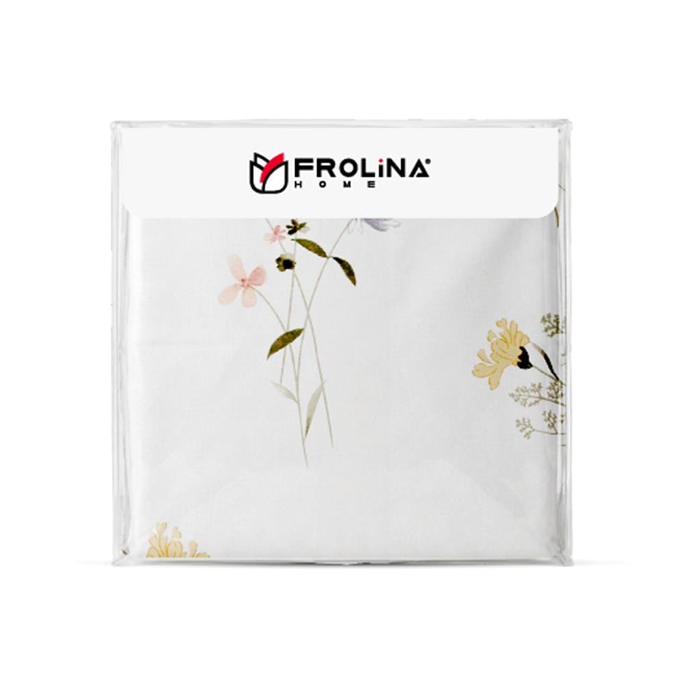 ชุดผ้าปูที่นอน 6 ฟุต (ชุด 5 ชิ้น) FROLINA COTTON BREEZE CALMIRA CBDF010