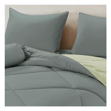 ชุดผ้าปูที่นอน 5 ฟุต (ชุด 6 ชิ้น) FROLINA MICROTEX DOVE LINEN SF038_1