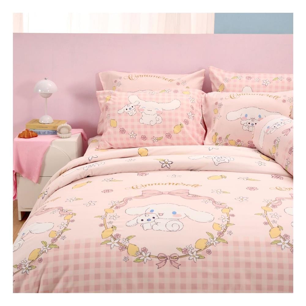 ชุดผ้าปูที่นอน 3.5 ฟุต (ชุด 3 ชิ้น) FOUNTAIN CINNAMOROLL 70105-FTC167