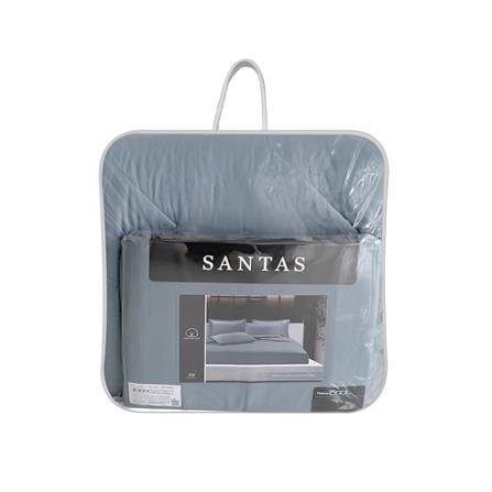 ชุดผ้าปูที่นอน 5 ฟุต (ชุด 6 ชิ้น) SANTAS COTTON USA COASTAL CHARM BL_5