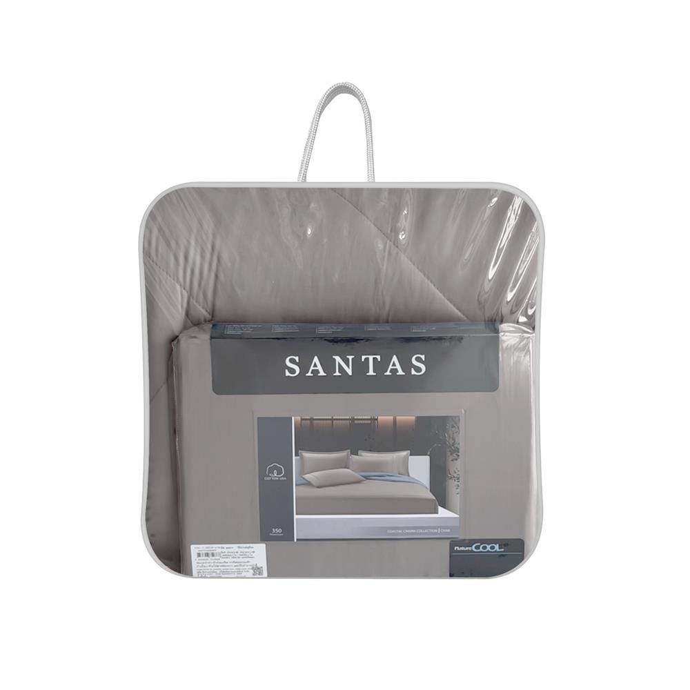 ชุดผ้าปูที่นอน 6 ฟุต (ชุด 6 ชิ้น) SANTAS COTTON USA COASTAL CHARM GR