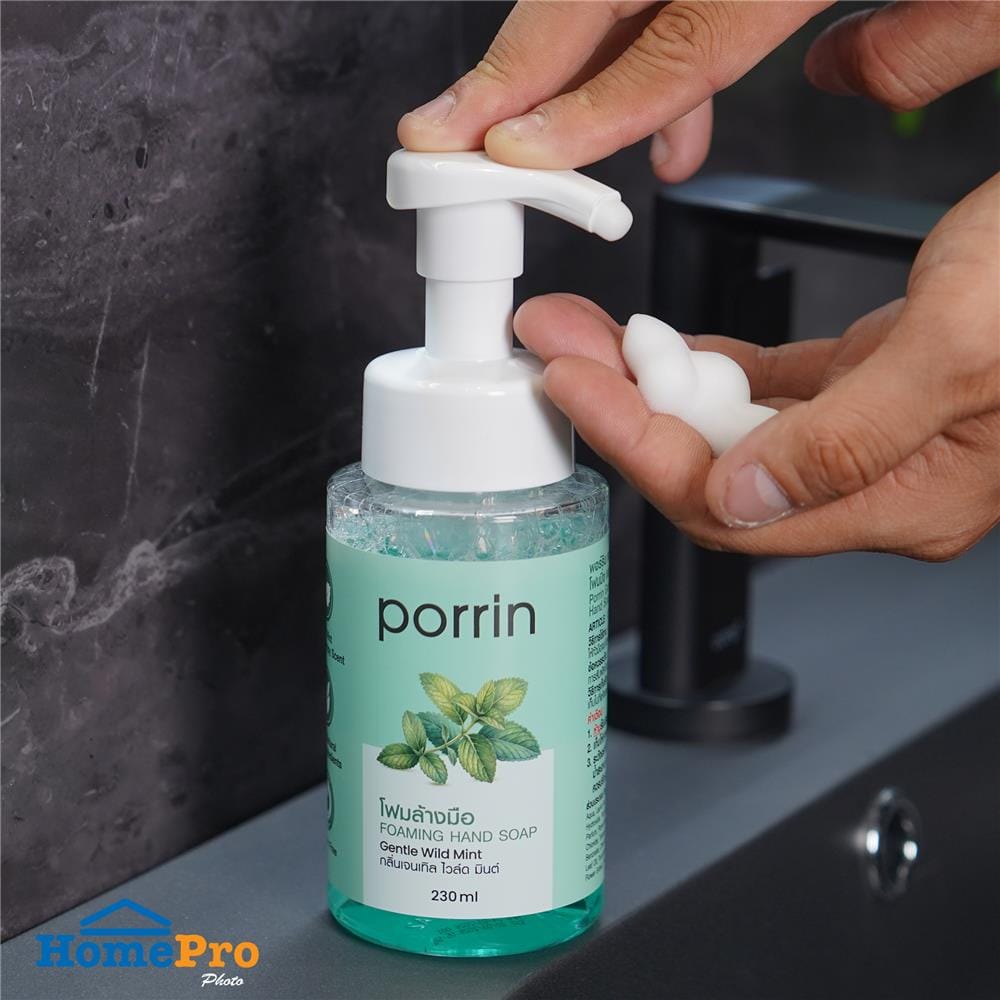 โฟมล้างมือ PORRIN 230 มล. WILD MINT