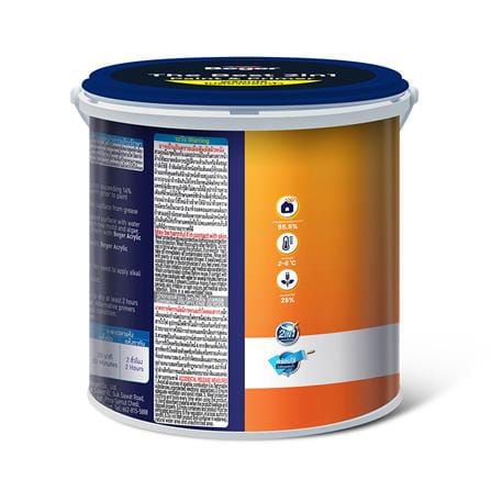 สีน้ำทาภายนอก ชนิดกึ่งเงา BEGER TEX 2IN1 BASE B 3.5 ลิตร_2