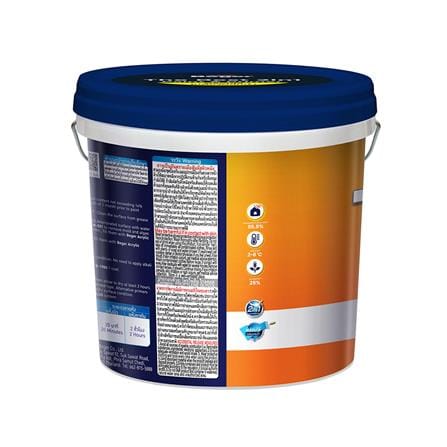 สีน้ำทาภายนอก ชนิดกึ่งเงา BEGER TEX 2IN1 BASE C 9 ลิตร_1