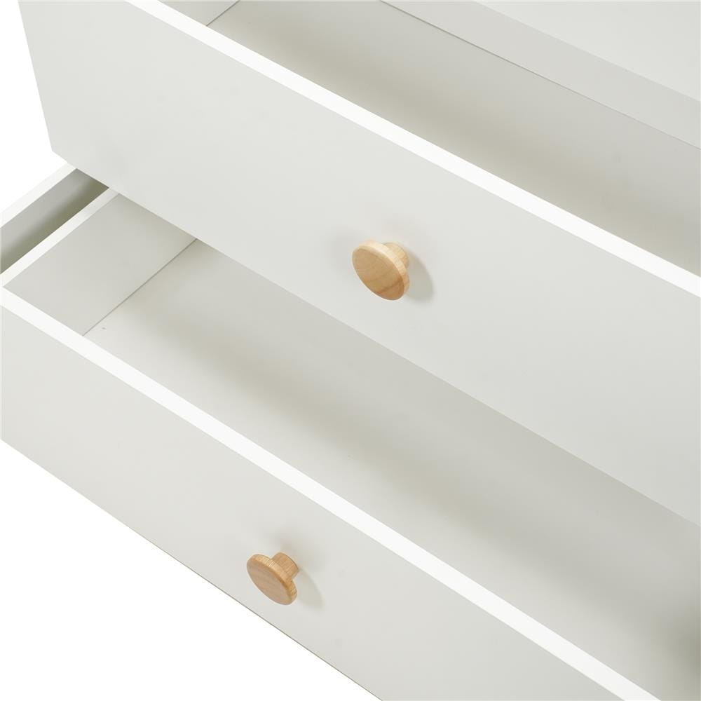 ตู้ลิ้นชัก 6 ลิ้นชัก FURDINI MARU 160 ซม. สี NT OAK/ขาว