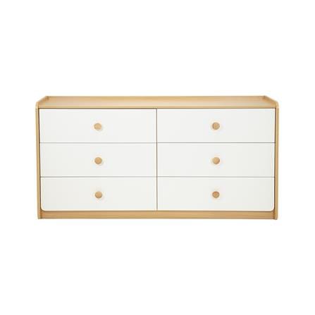 ตู้ลิ้นชัก 6 ลิ้นชัก FURDINI MARU 160 ซม. สี NT OAK/ขาว_2