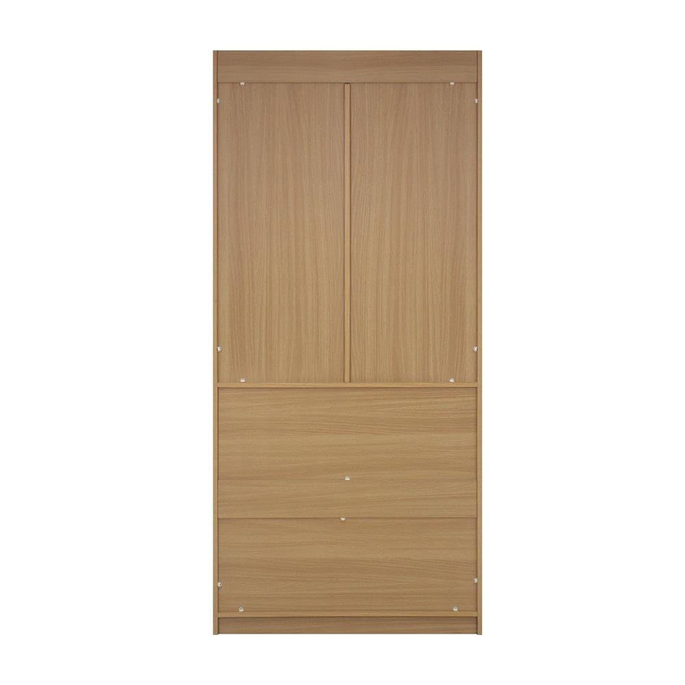 ชั้นวางของผสม FURDINI MARU 80 ซม. สี NT OAK/ขาว