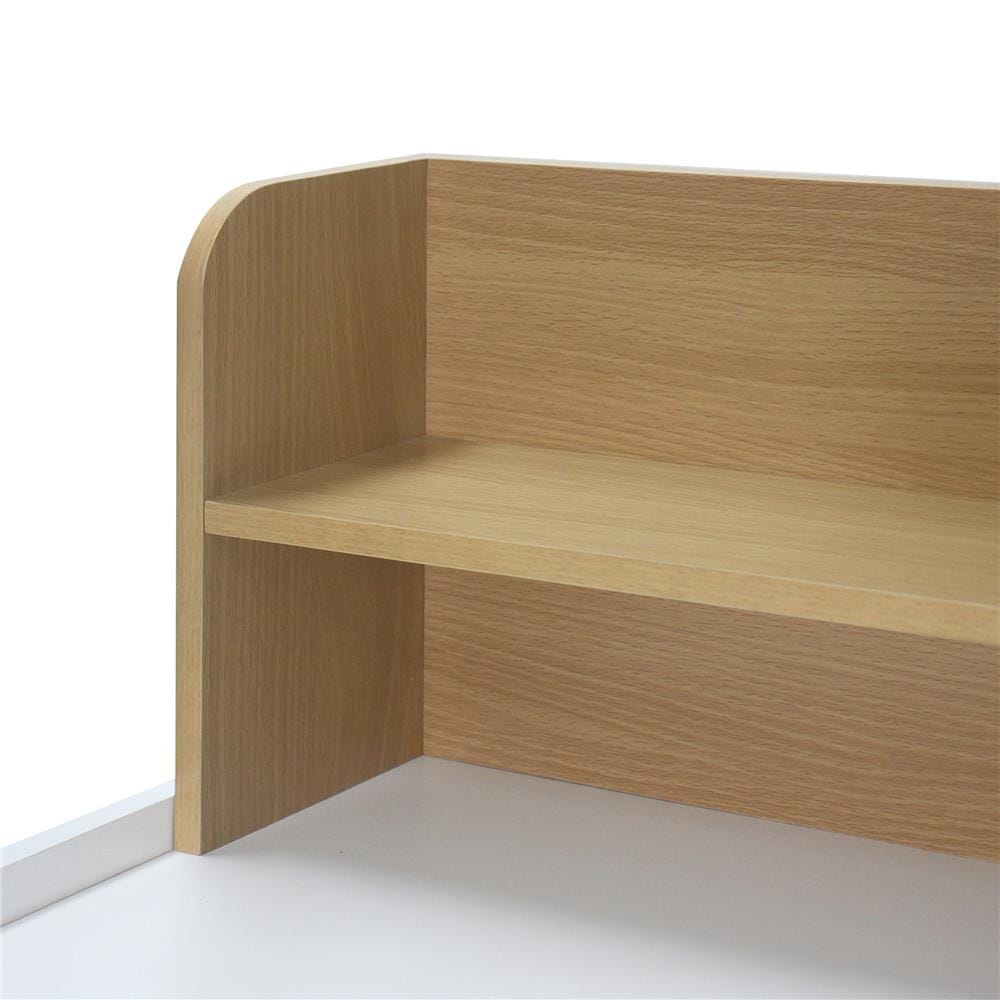 โต๊ะทำงานไม้ FURDINI MARU 120 ซม. สี NT OAK/ขาว