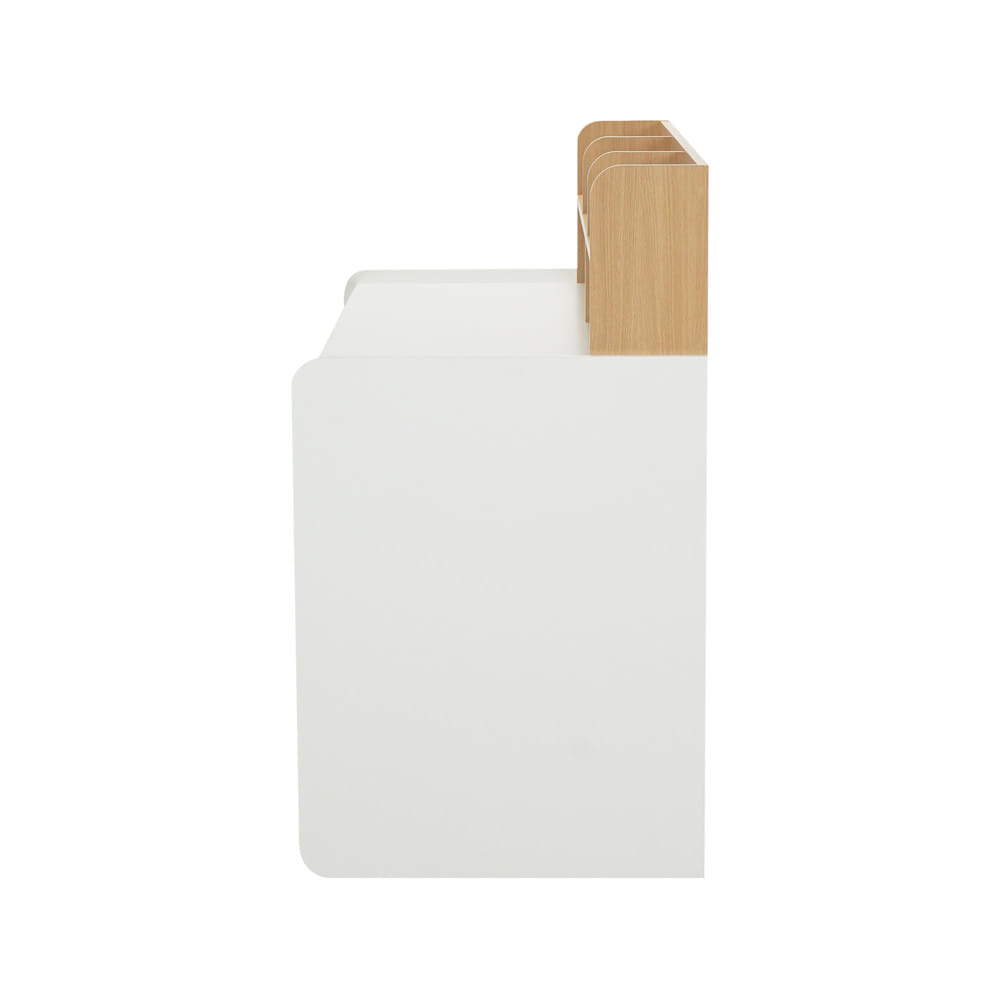 โต๊ะทำงานไม้ FURDINI MARU 120 ซม. สี NT OAK/ขาว