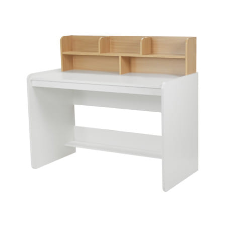 โต๊ะทำงานไม้ FURDINI MARU 120 ซม. สี NT OAK/ขาว
