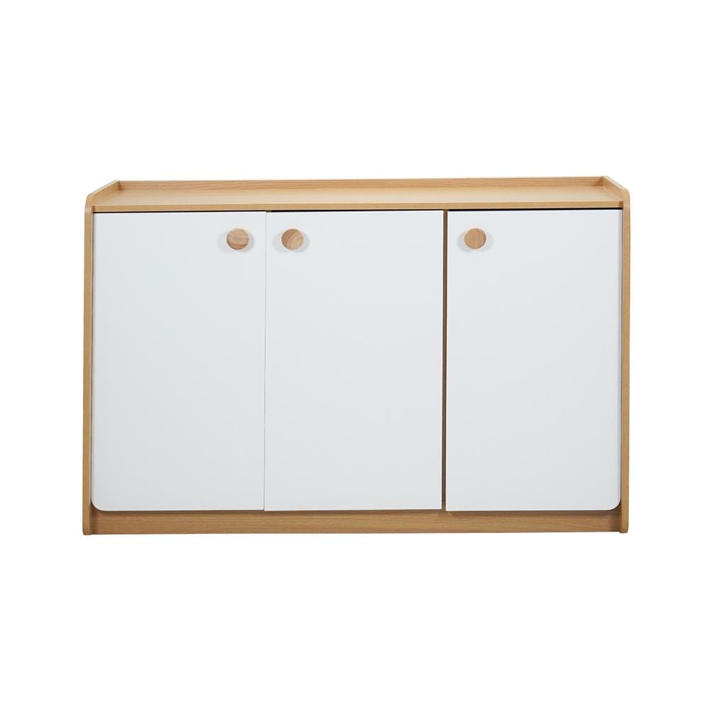 ตู้เตี้ย FURDINI MARU 120 ซม. สี NT OAK/ขาว