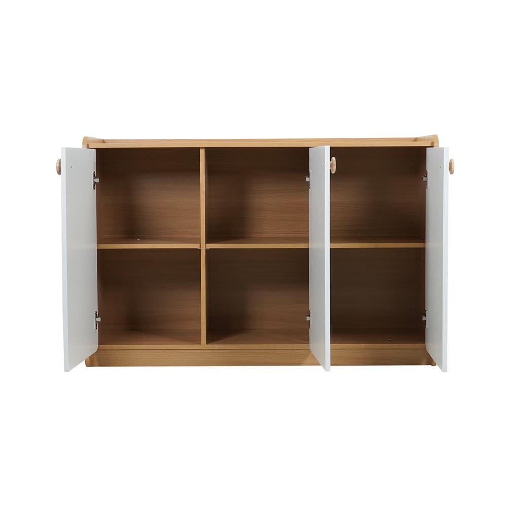 ตู้เตี้ย FURDINI MARU 120 ซม. สี NT OAK/ขาว