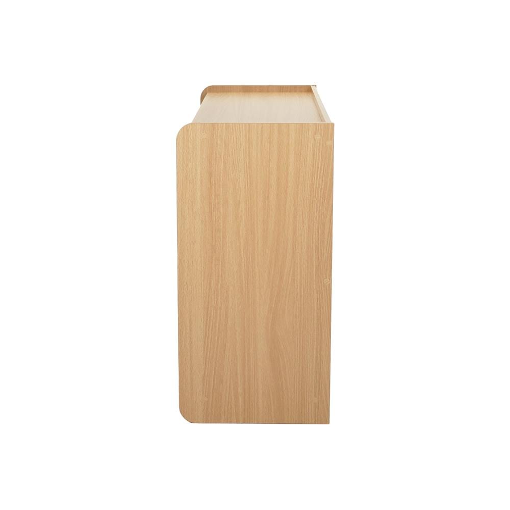 ตู้เตี้ย FURDINI MARU 120 ซม. สี NT OAK/ขาว