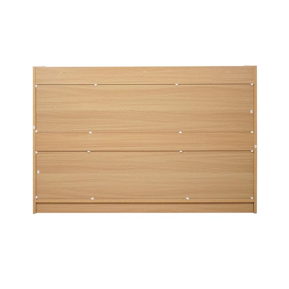 ตู้เตี้ย FURDINI MARU 120 ซม. สี NT OAK/ขาว