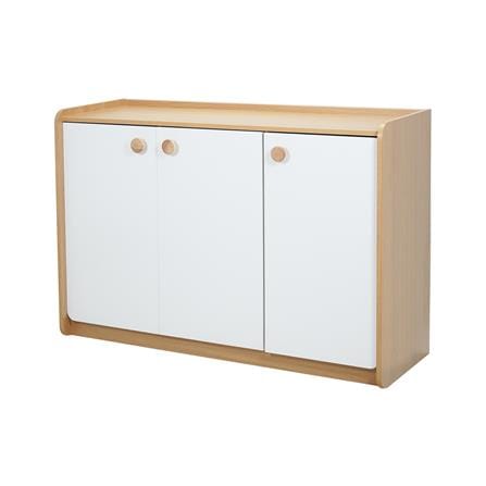 ตู้เตี้ย FURDINI MARU 120 ซม. สี NT OAK/ขาว
