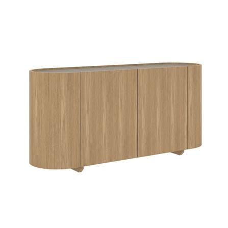 ตู้เตี้ย 2 บานเปิด SB FURNITUR WINBER 19243375 160 ซม. สีวีเนียร์โอ๊ค_2