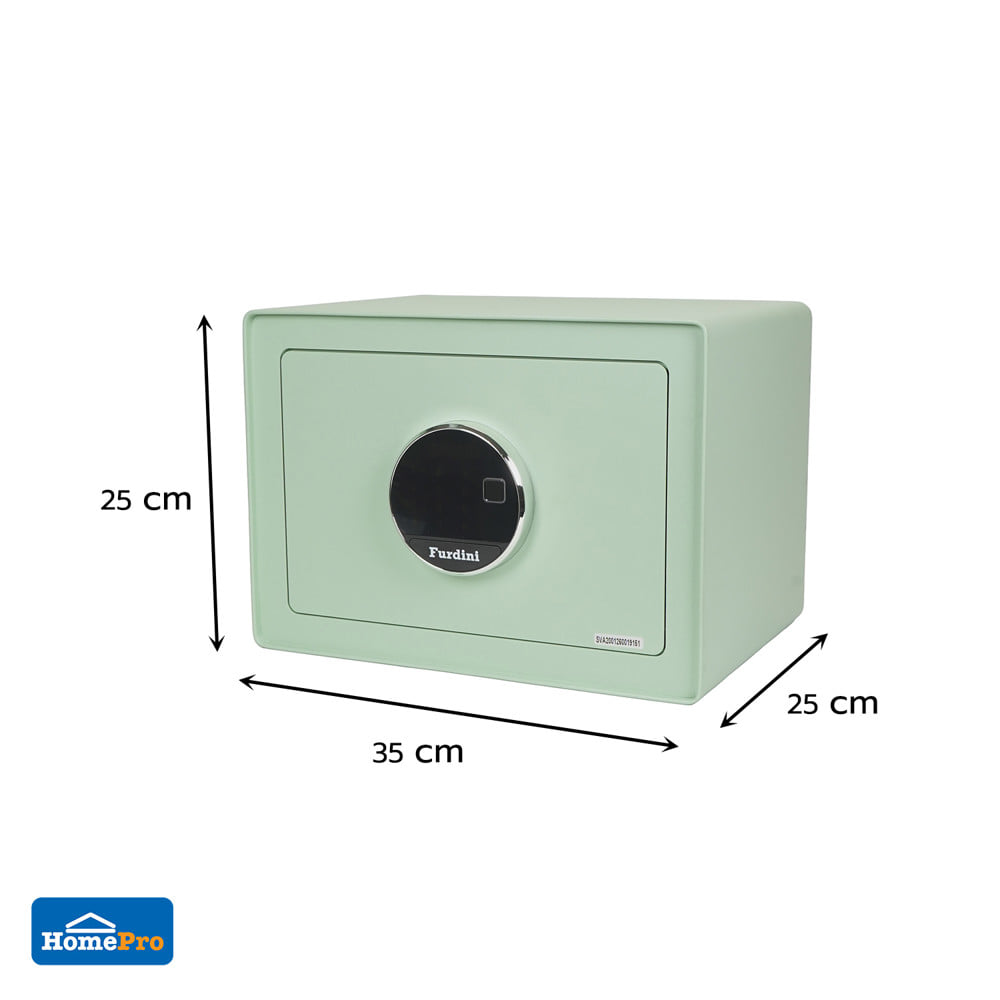 ตู้นิรภัย FINGERPRINT FURDINI F24 สีเขียว