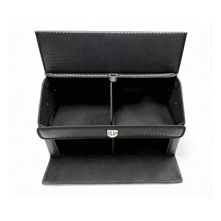 กล่องหนังเก็บของท้ายรถ STACKO GLAMOR 60x36x34 ซม. สีดำ_2