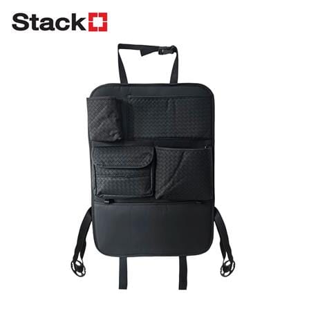 กระเป๋าหนังหลังเบาะ STACKO GLAMOR A 42x2x60 ซม. สีดำ_0
