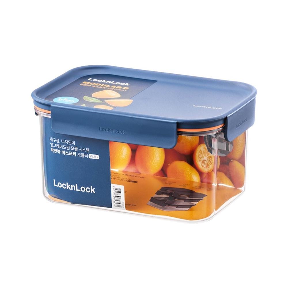 กล่องอาหาร LOCKNLOCK BISFREE LBF405 1.5 ลิตร สีกรม