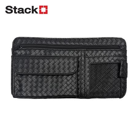 กระเป๋าหนังเก็บของ STACKO GLAMOR 31x1x16.5 ซม. สีดำ_0