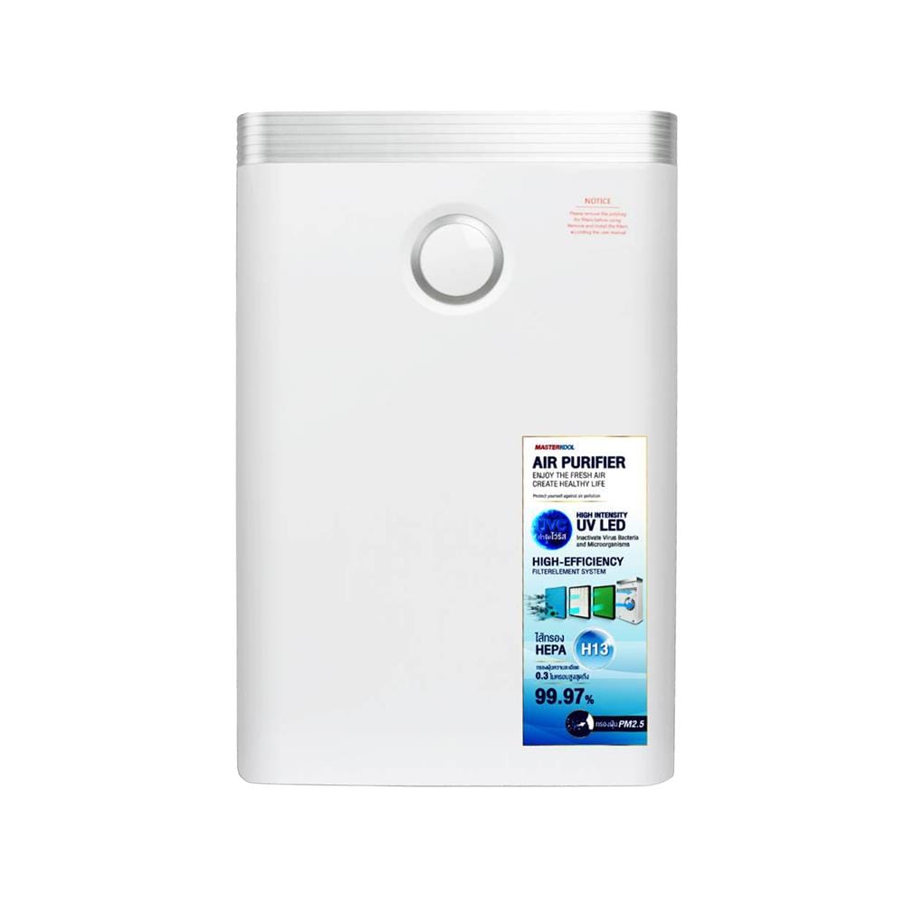 เครื่องฟอกอากาศ 25 ตร.ม. MASTERKOOL MTK-AP04 สีขาว