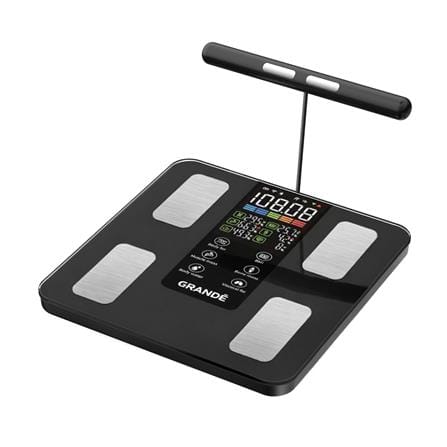 เครื่องชั่งน้ำหนักบลูทูธ GRANDE SM. BODY SCALE CS10G สีดำ_2